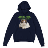 Sudadera con Capucha Unisex Estampado de Gato "Opiniones No Solicitadas" Michilandia | La tienda online de los fans de gatos