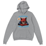 Sudadera con capucha unisex estampado de gato "Spider-Siesta" Michilandia | La tienda online de los amantes de gatos