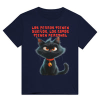 Camiseta Unisex Estampado de Gato "Personal Felino" Michilandia | La tienda online de los fans de gatos