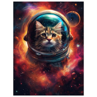 Panel de aluminio impresión de gato "Nebulosa Felina" Michilandia | La tienda online de los fans de gatos