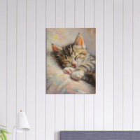 Lienzo de gato "Sueños Impresionistas" Michilandia | La tienda online de los fans de gatos