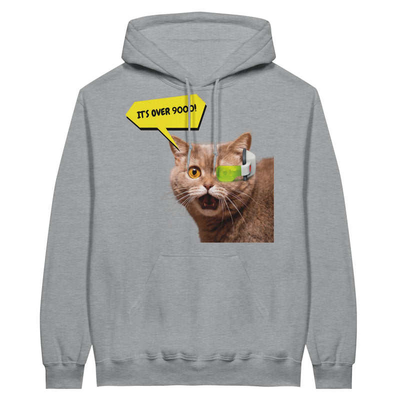 Sudadera con Capucha Unisex Estampado de Gato "9000 Miaus" Michilandia