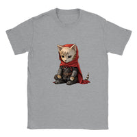 Camiseta unisex estampado de gato "Edward Meowric"