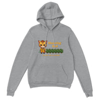 Sudadera con Capucha Unisex Estampado de Gato 