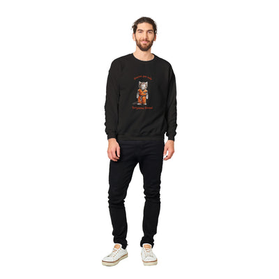 Sudadera Unisex Estampado de Gato "Tributo a Toriyama" Michilandia