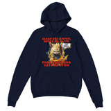 Sudadera con capucha unisex estampado de gato "Super Saiyajin Felino" Michilandia | La tienda online de los amantes de gatos