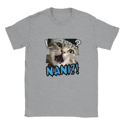 Camiseta unisex estampado de gato "Exclamación Gatuna" Michilandia | La tienda online de los amantes de gatos