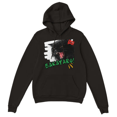 Sudadera con Capucha Unisex Estampado de Gato 