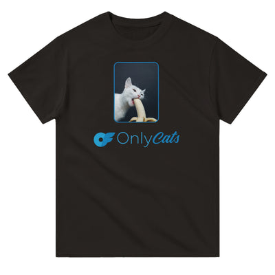 Camiseta Unisex Estampado de Gato 