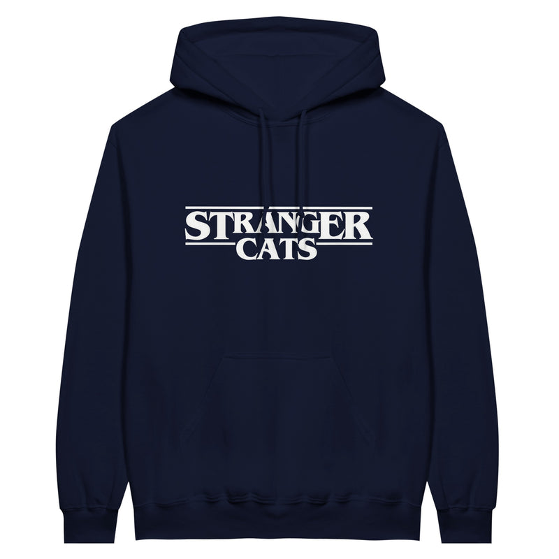 Sudadera con Capucha Unisex Estampado de Gato "Misterios Felinos" Michilandia | La tienda online de los fans de gatos