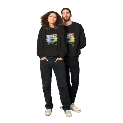 Sudadera unisex estampado de gato "Eres un idiota" Michilandia | La tienda online de los amantes de gatos