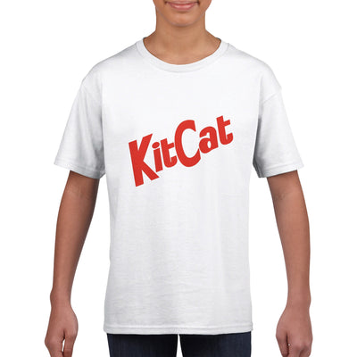 Camiseta Junior Unisex Estampado de Gato 