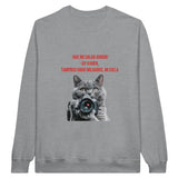 Sudadera Unisex Estampado de Gato "Fotógrafo Miau" Michilandia