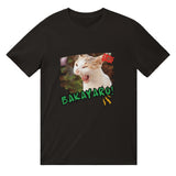 Camiseta unisex estampado de gato "Expresión Audaz"