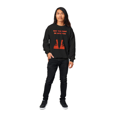 Sudadera Unisex Estampado de Gato "Patas de la Fuerza" Michilandia | La tienda online de los fans de gatos