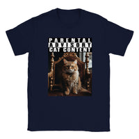 Camiseta unisex estampado de gato "Michi King" Gelato