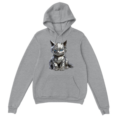 Sudadera con capucha unisex estampado de gato "Michi Colossus" Gelato