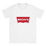 Camiseta Junior Unisex Estampado de Gato "Michi's Denim" Michilandia | La tienda online de los fans de gatos