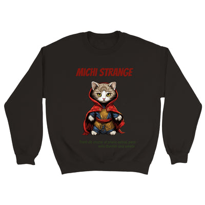 Sudadera unisex estampado de gato "Michi Strange" Gelato