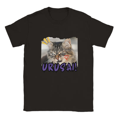 Camiseta unisex estampado de gato 