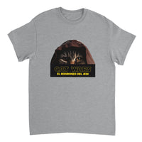 Camiseta Unisex Estampado de Gato "Ronroneo Jedi" Michilandia | La tienda online de los fans de gatos