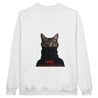 Sudadera Unisex Estampado de Gato "Revolución Gatuna" Michilandia