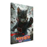 Lienzo de gato "Garras de Akatsuki" Michilandia | La tienda online de los fans de gatos