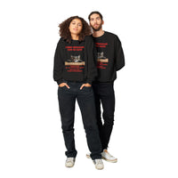 Sudadera Unisex Estampado de Gato "Tácticas de Negociación" Michilandia | La tienda online de los fans de gatos