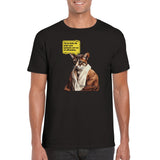 Camiseta unisex estampado de gato "Mahatma Michi Gandhi"