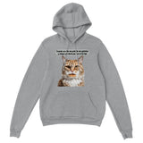 Sudadera con capucha unisex estampado de gato "Mis Galletas" Gelato