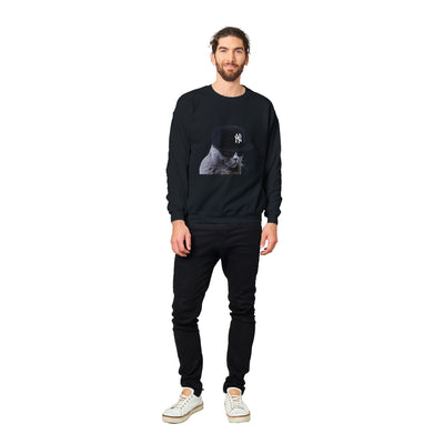 Sudadera Unisex Estampado de Gato "El Swag" Michilandia | La tienda online de los fans de gatos