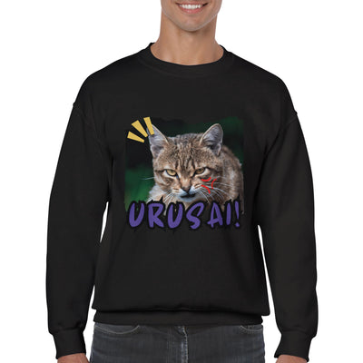 Sudadera Unisex Estampado de Gato 