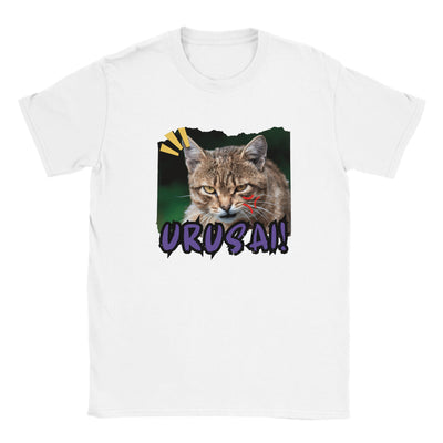 Camiseta Junior Unisex Estampado de Gato 