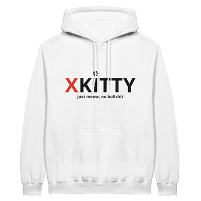 Sudadera con Capucha Unisex Estampado de Gato "XKitty Style" Michilandia | La tienda online de los fans de gatos