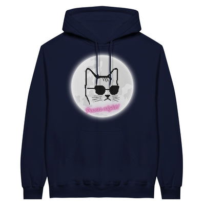 Sudadera con Capucha Unisex Estampado de Gato "Puurr Night" Michilandia | La tienda online de los fans de gatos