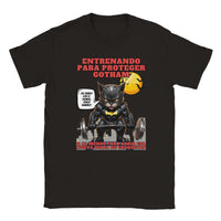 Camiseta unisex estampado de gato 