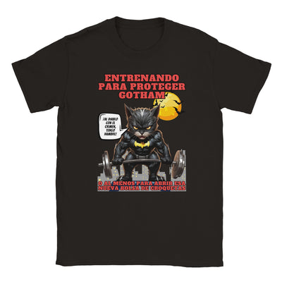 Camiseta unisex estampado de gato 