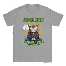 Camiseta unisex estampado de gato 