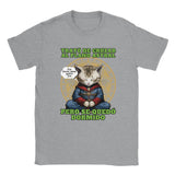 Camiseta unisex estampado de gato "Doctor Miau" Michilandia | La tienda online de los amantes de gatos