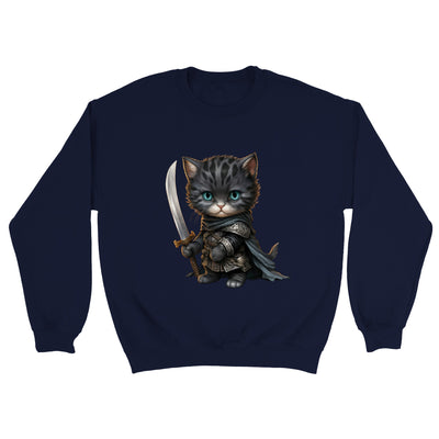 Sudadera unisex estampado de gato "Berserkitty" Michilandia | La tienda online de los amantes de gatos