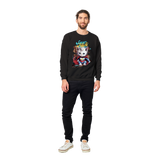 Sudadera unisex estampado de gato "Super Michi" Gelato