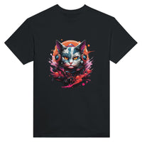 Camiseta Unisex Estampado de Gato 