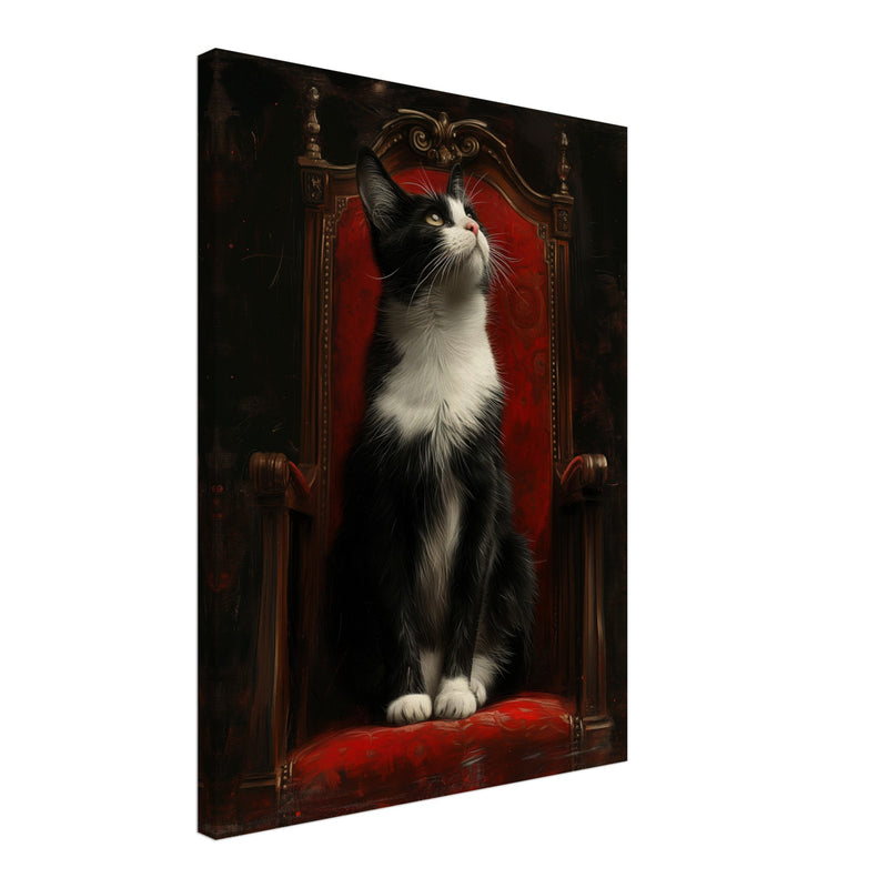 Lienzo de gato "Majestad Felina" Michilandia | La tienda online de los fans de gatos