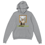 Sudadera con Capucha Unisex Estampado de Gato "Dudas de Miau" Michilandia | La tienda online de los fans de gatos