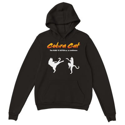 Sudadera con Capucha Unisex Estampado de Gato 