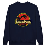 Sudadera Unisex Estampado de Gato "Jurassic Purrk" Michilandia | La tienda online de los fans de gatos