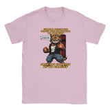 Camiseta Junior Unisex Estampado de Gato "Guardián del Arenero" Michilandia | La tienda online de los fans de gatos