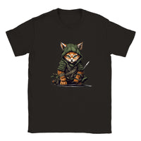 Camiseta unisex estampado de gato "Arrow kitty"
