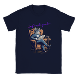 Camiseta unisex estampado de gato "Sofistigato" Gelato