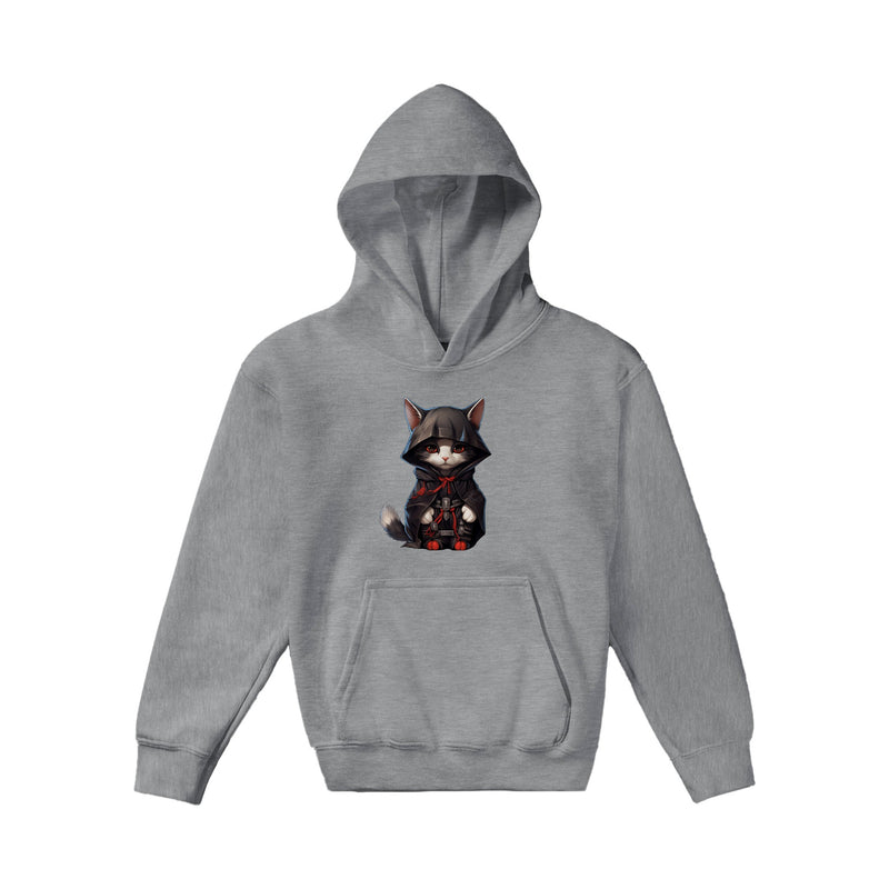 Sudadera con capucha júnior estampado de gato "Nin-Gato Akatsuki" Michilandia | La tienda online de los amantes de gatos